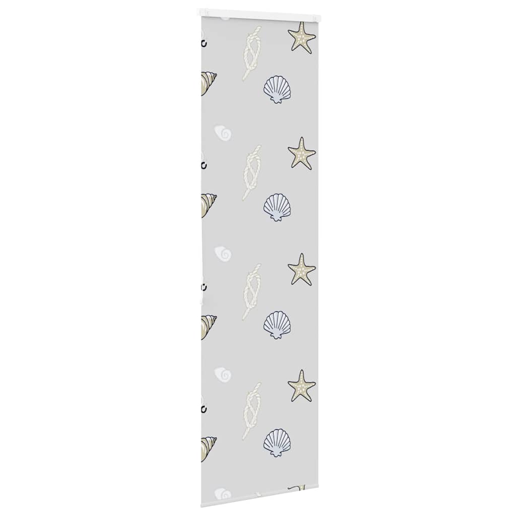Dusjrullgardin med kassett 80x240 cm Stoffbredde 76 cm