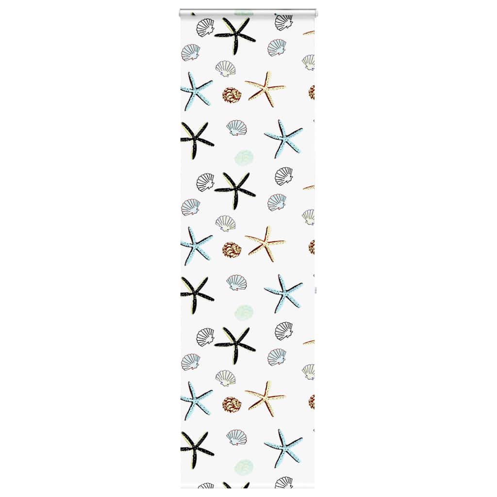 Dusjrullgardin med kassett 80x240 cm Stoffbredde 76 cm
