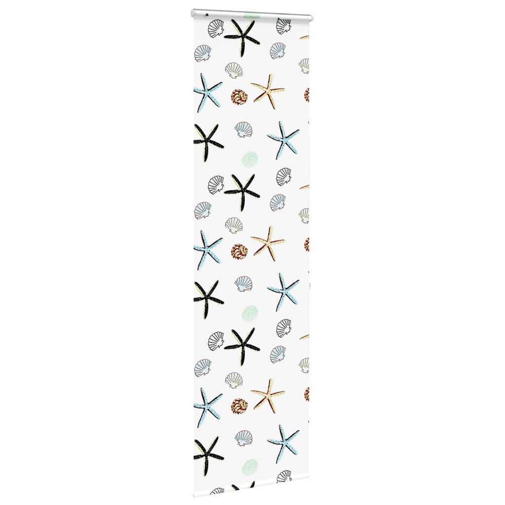 Dusjrullgardin med kassett 80x240 cm Stoffbredde 76 cm