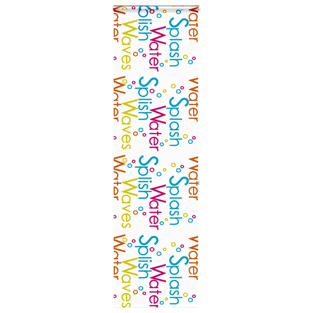 Dusjrullgardin med kassett 70x240 cm Stoffbredde 66 cm