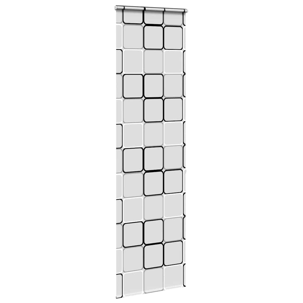 Dusjrullgardin med kassett 70x240 cm Stoffbredde 66 cm