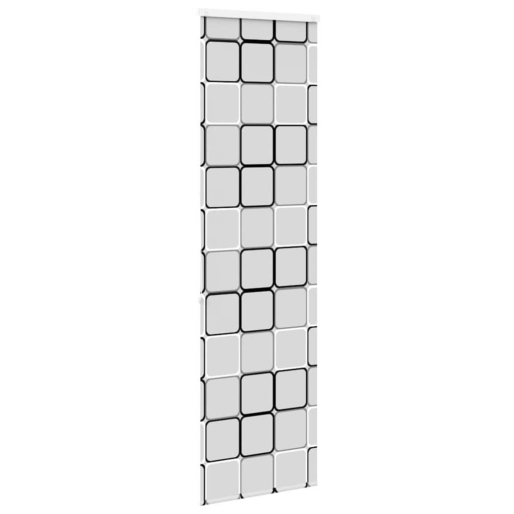 Dusjrullgardin med kassett 70x240 cm Stoffbredde 66 cm