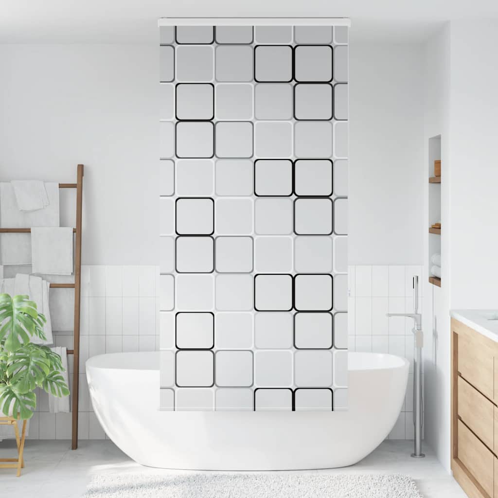 Dusjrullgardin Cassonetto 110x240 cm Stoff Bredde 106 cm