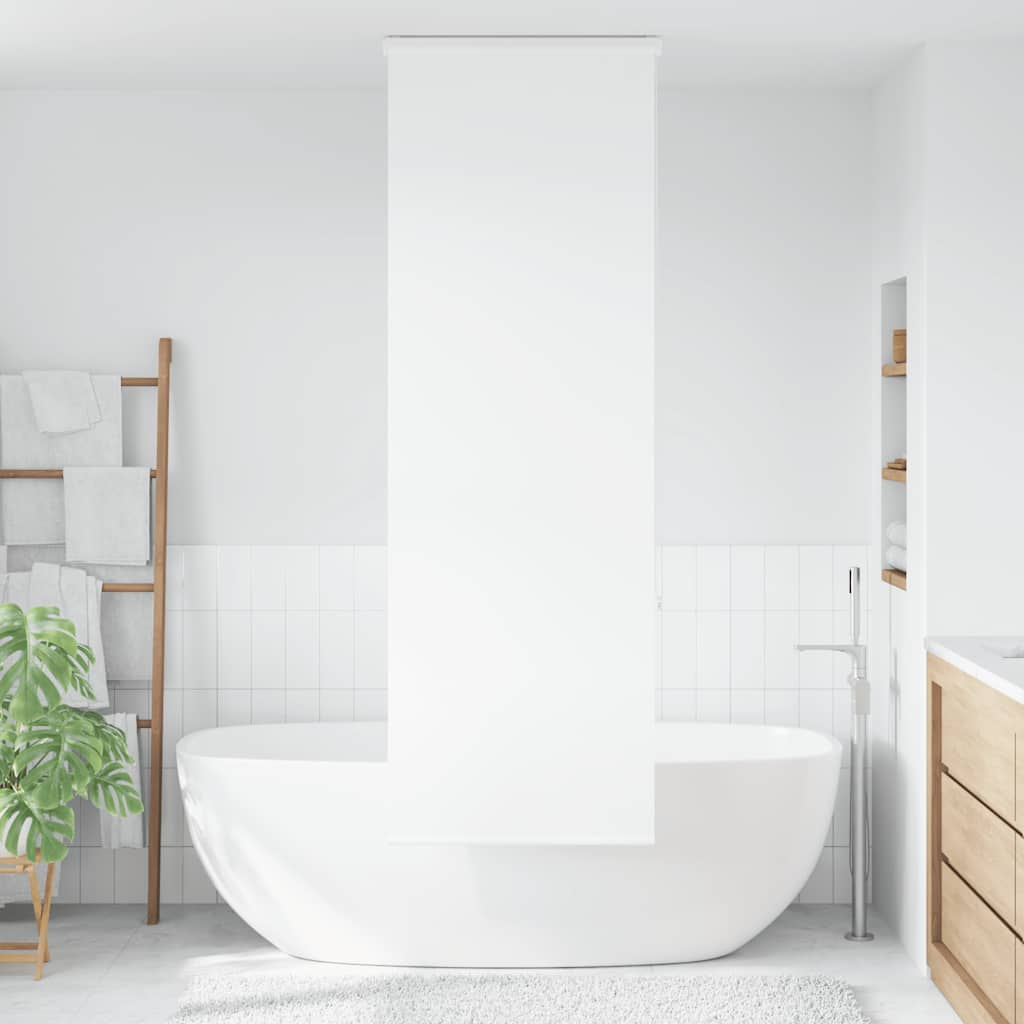Dusjrullgardin med kassett 70x240 cm Stoffbredde 66 cm