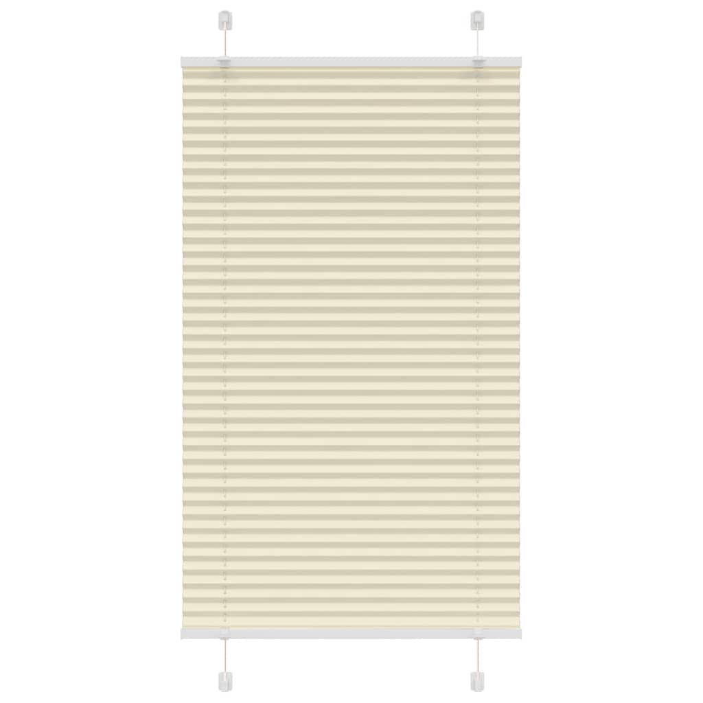 plisségardin krem 70x100 cm Stoff Bredde 69,4 cm Polyester