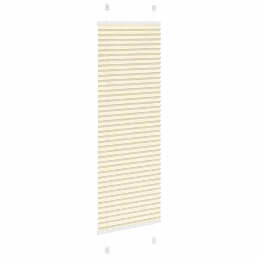 plisségardin krem 50x150 cm Stoff Bredde 49,4 cm Polyester