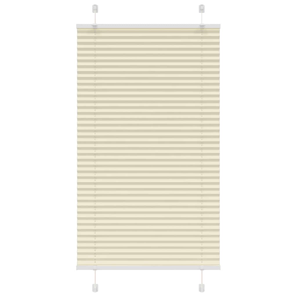 plisségardin krem 70x150 cm Stoff Bredde 69,4 cm Polyester