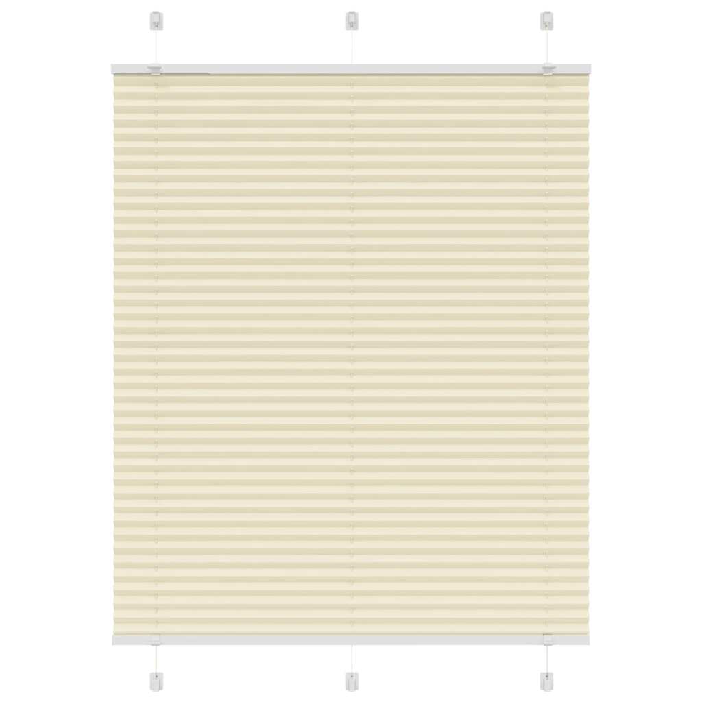 Plisségardin krem 110x150 cm Stoffbredde 109,4 cm Polyester