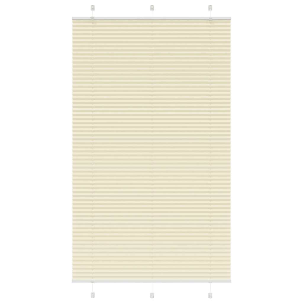Plisségardin krem 110x200 cm Stoffbredde 109,4 cm Polyester