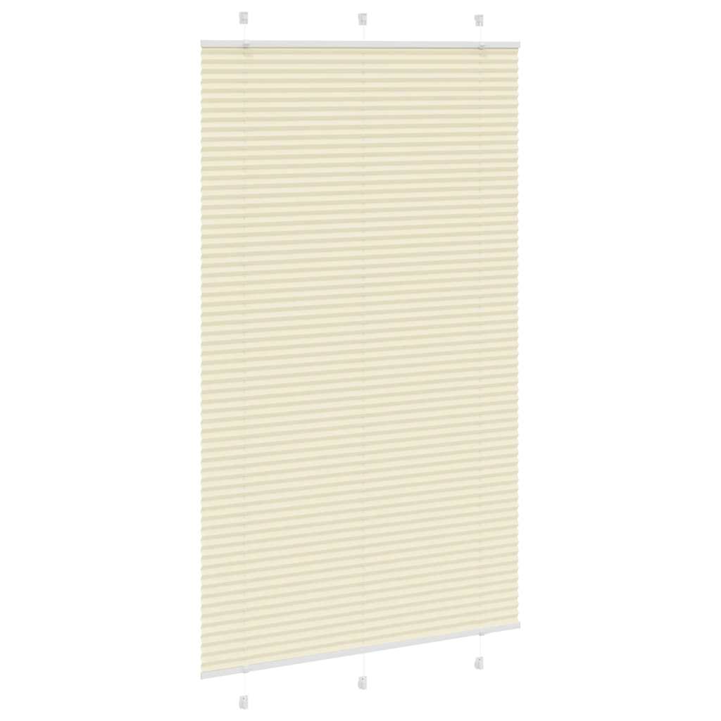 Plisségardin krem 115x200 cm Stoffbredde 114,4 cm Polyester