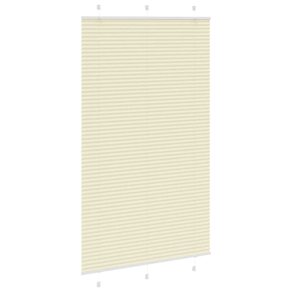 Plisségardin krem 120x200 cm Stoffbredde 119,4 cm Polyester
