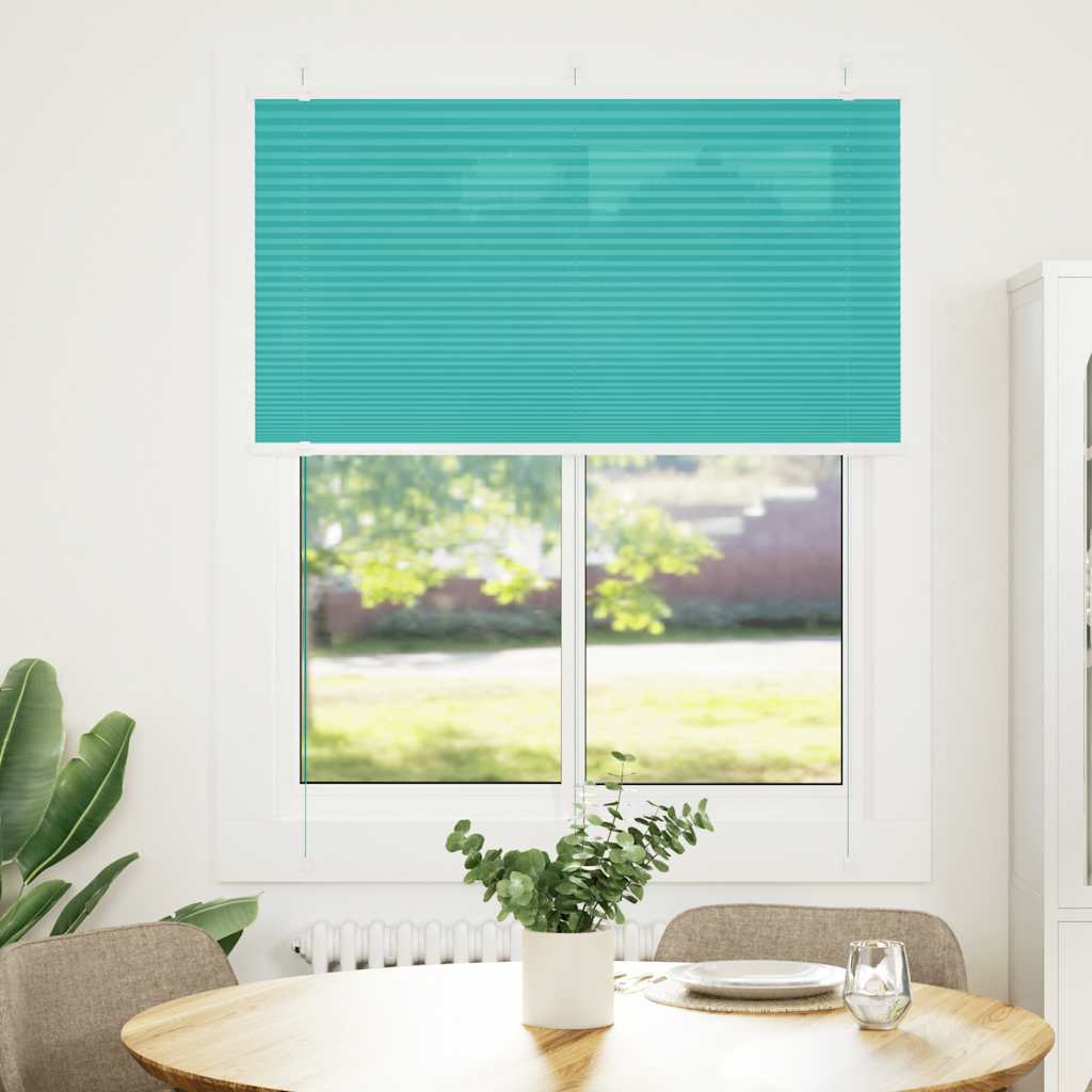 plisségardin Bensin Grønn 105x100 cm Stoff Bredde 104,4 cm