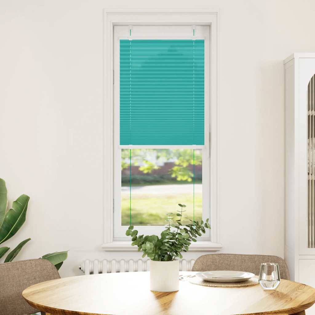plisségardin Bensin Grønn 45x150 cm Stoff Bredde 44,4 cm