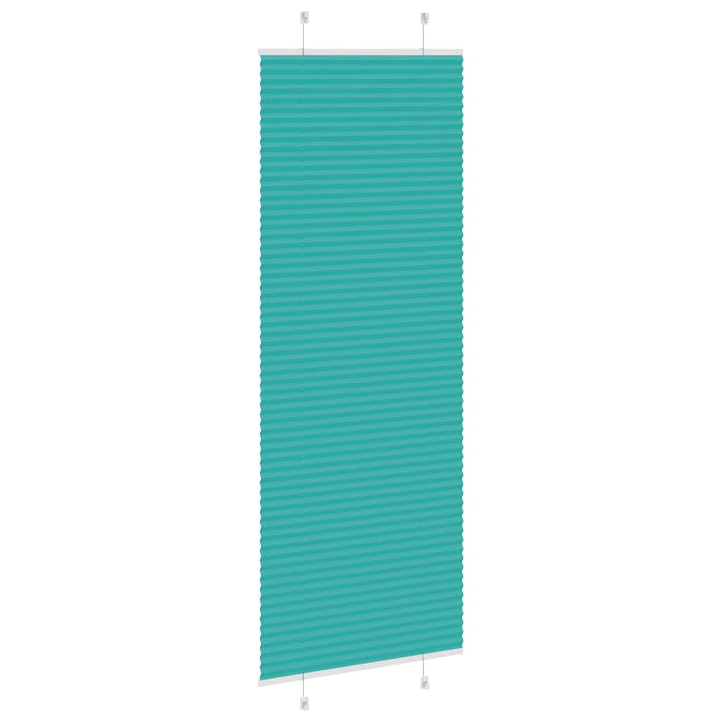 plisségardin Bensin Grønn 75x200 cm Stoff Bredde 74,4 cm
