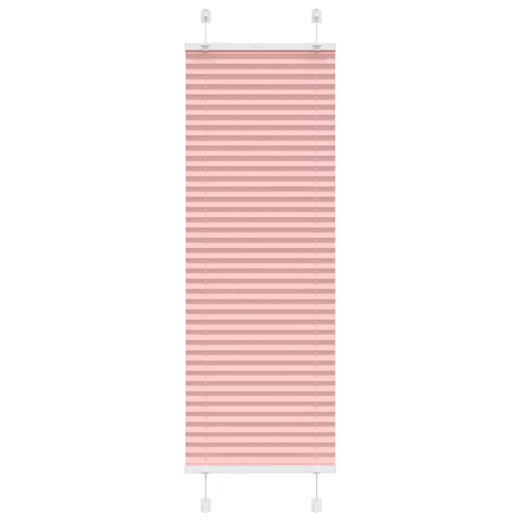 plisségardin Rosa 50x100 cm Stoff Bredde 49,4 cm Polyester
