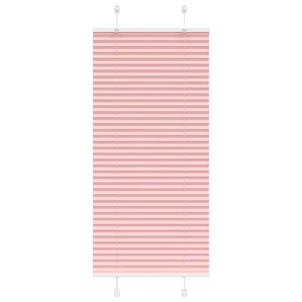 plisségardin Rosa 60x100 cm Stoff Bredde 59,4 cm Polyester