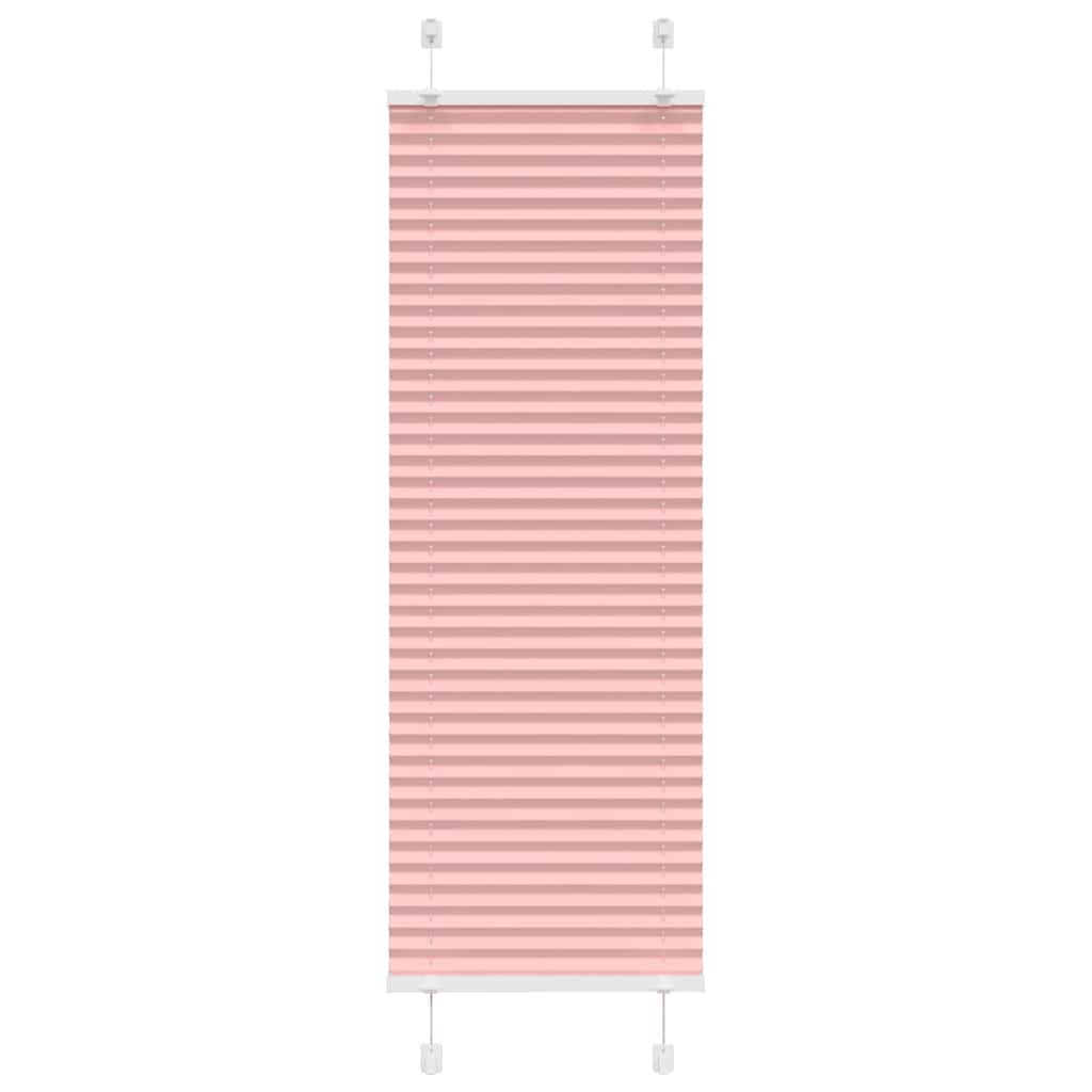 plisségardin Rosa 40x150 cm Stoff Bredde 39,4 cm Polyester