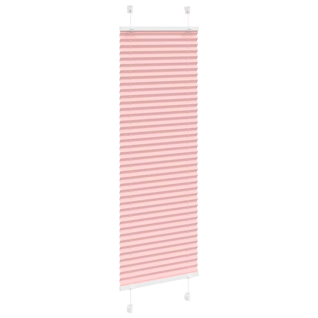 plisségardin Rosa 45x150 cm Stoff Bredde 44,4 cm Polyester