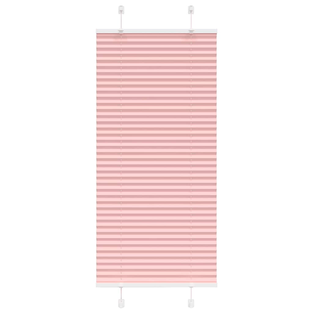 plisségardin Rosa 55x150 cm Stoff Bredde 54,4 cm Polyester