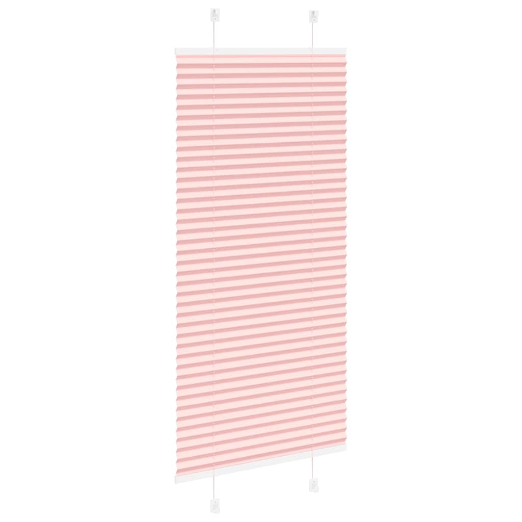 plisségardin Rosa 55x150 cm Stoff Bredde 54,4 cm Polyester
