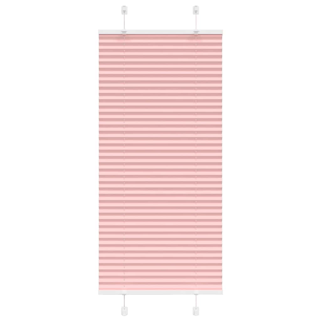plisségardin Rosa 65x150 cm Stoff Bredde 64,4 cm Polyester