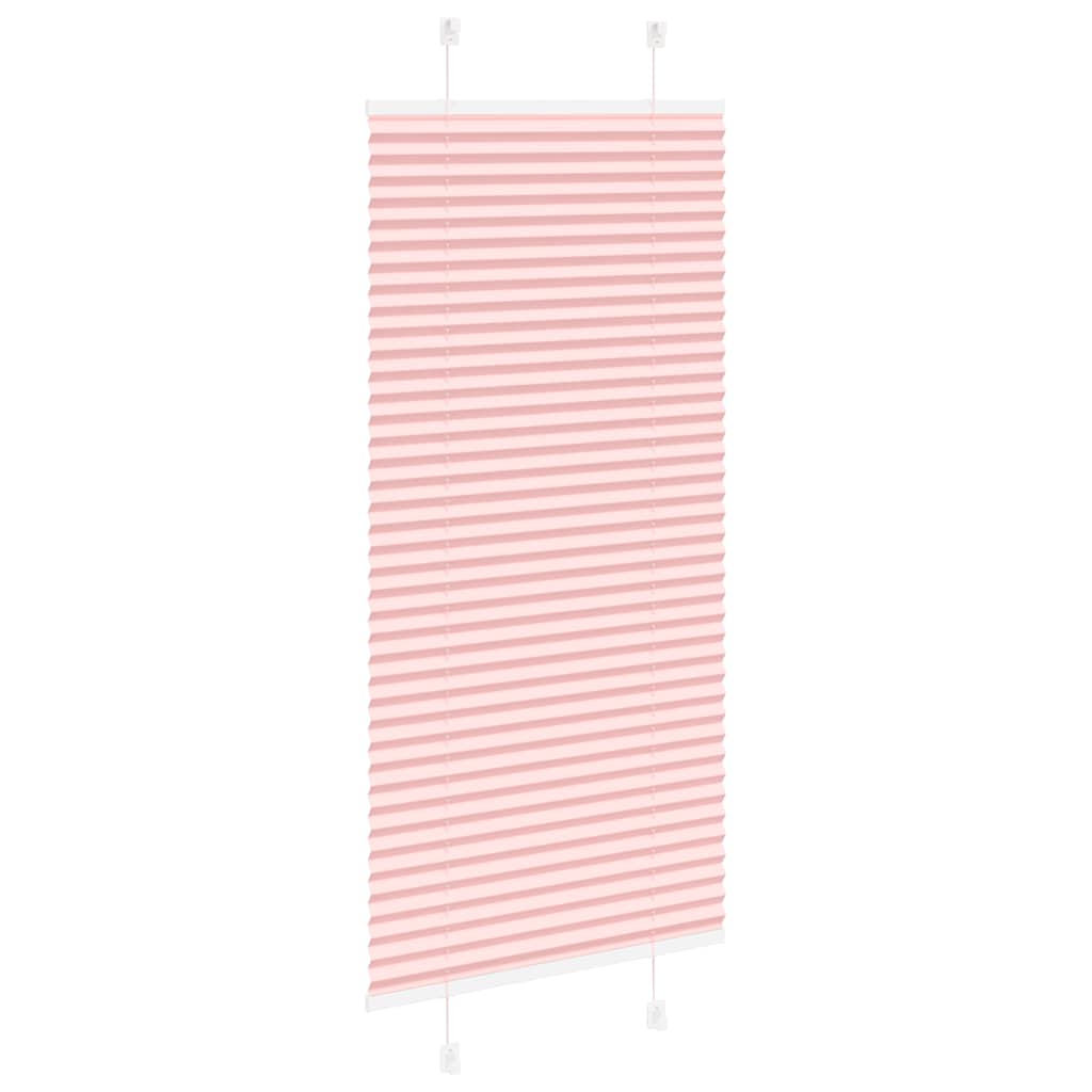 plisségardin Rosa 65x150 cm Stoff Bredde 64,4 cm Polyester