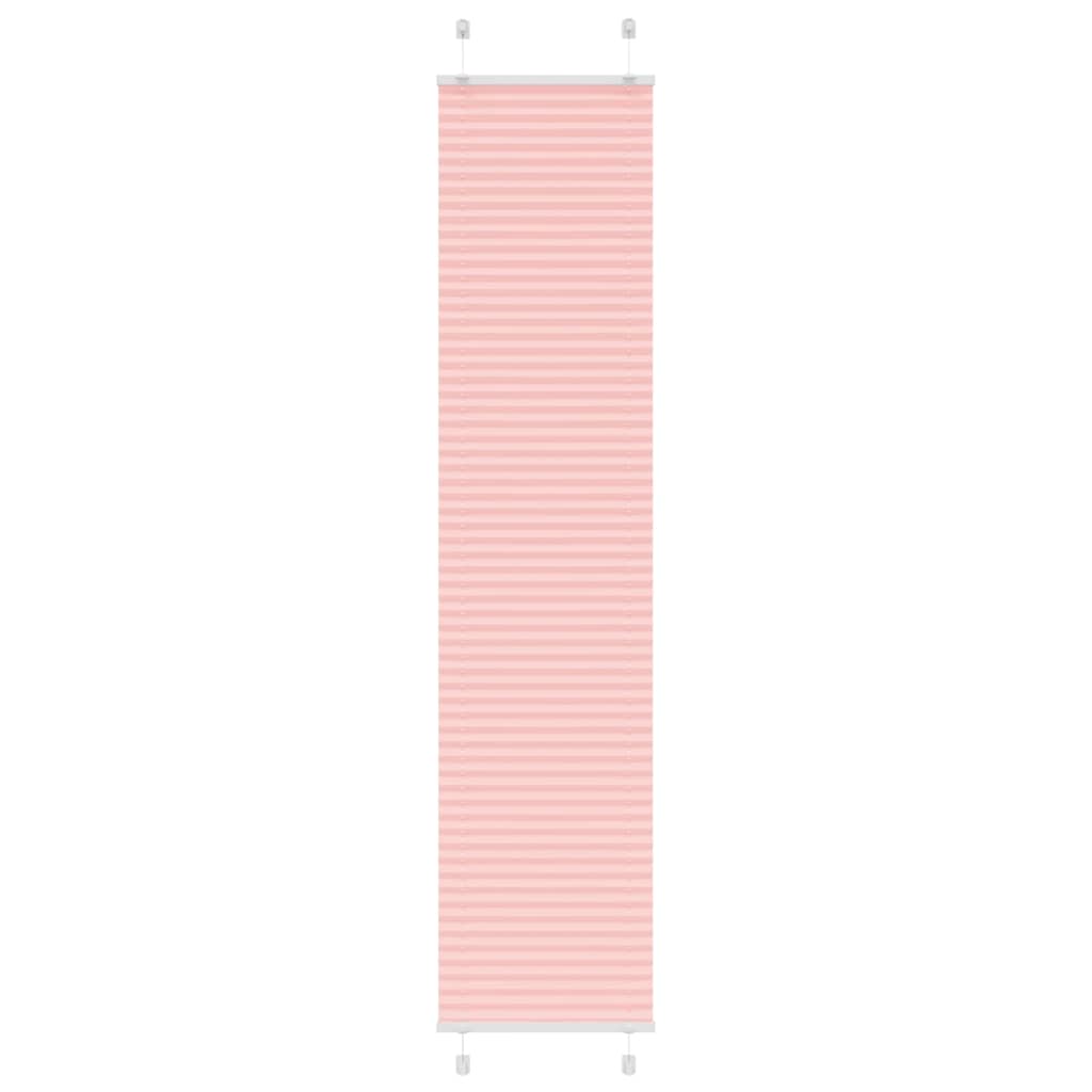 plisségardin Rosa 40x200 cm Stoff Bredde 39,4 cm Polyester