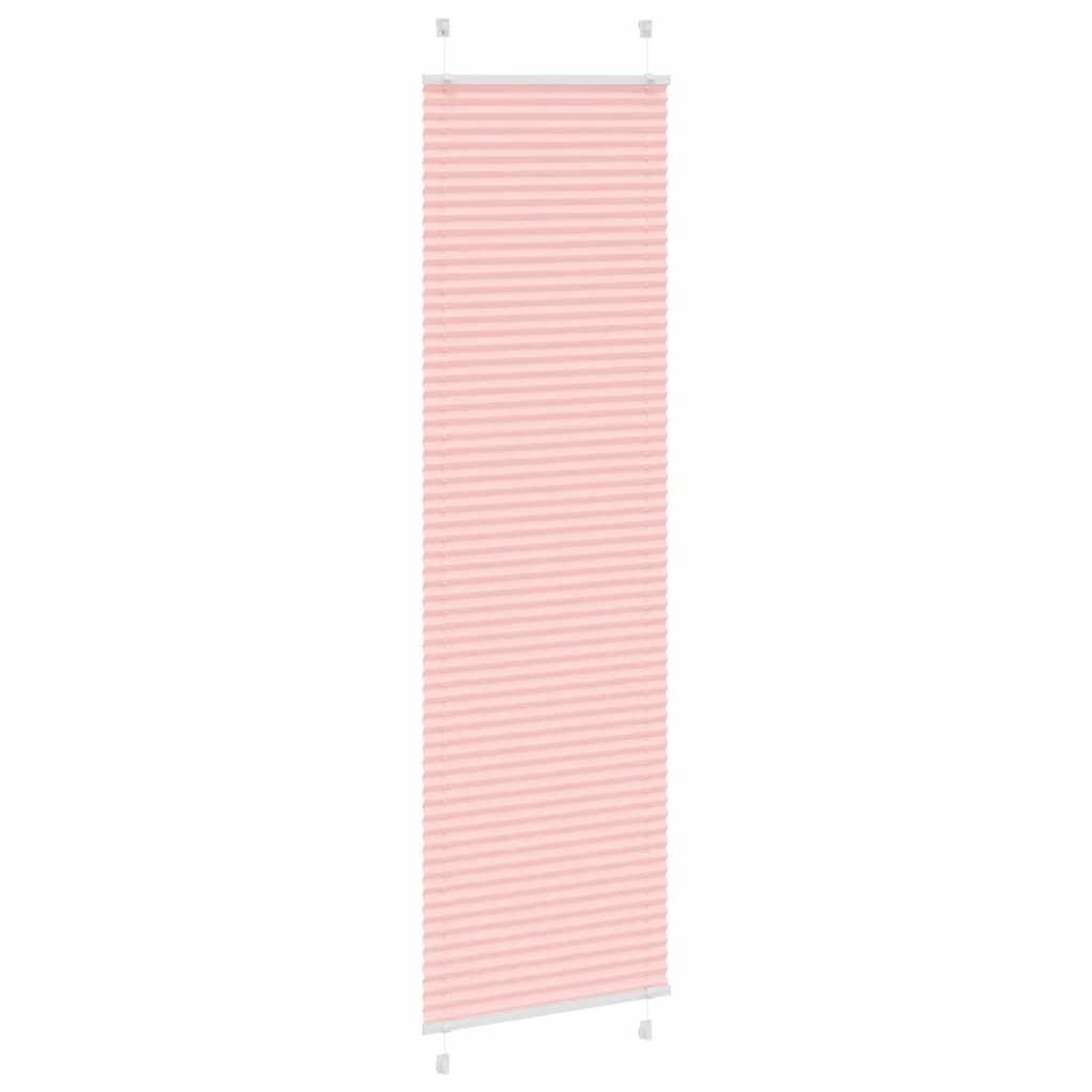 plisségardin Rosa 65x200 cm Stoff Bredde 64,4 cm Polyester