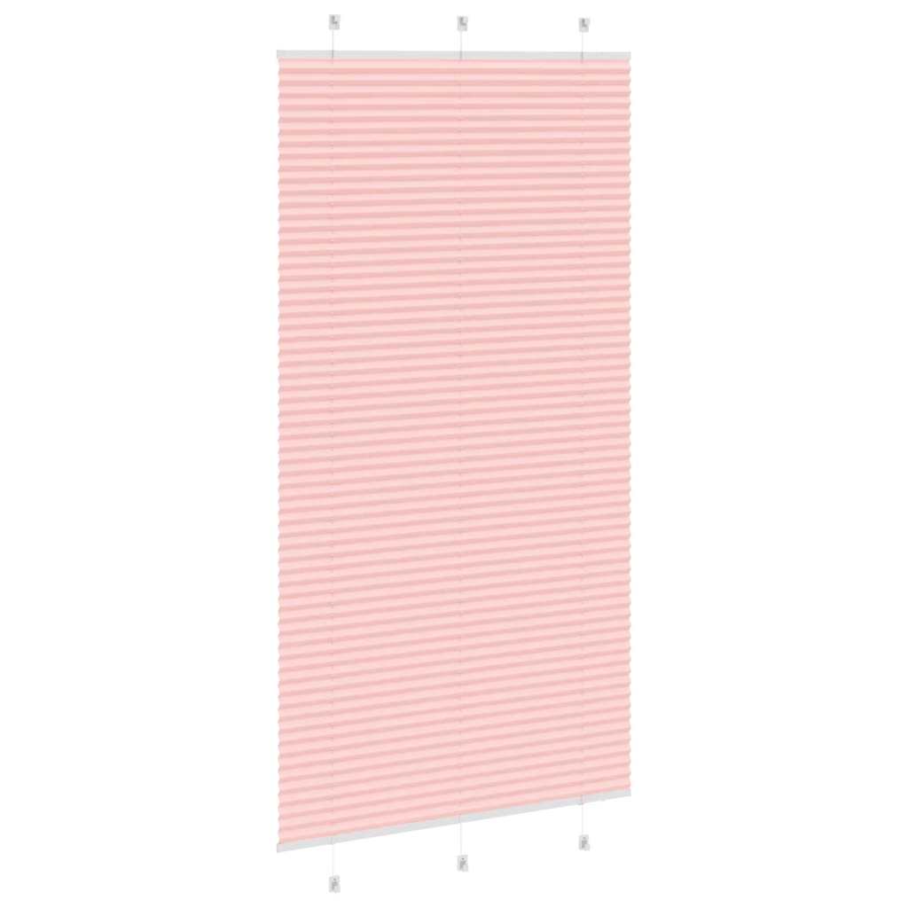plisségardin Rosa 110x200 cm Stoff Bredde 109,4 cm Polyester