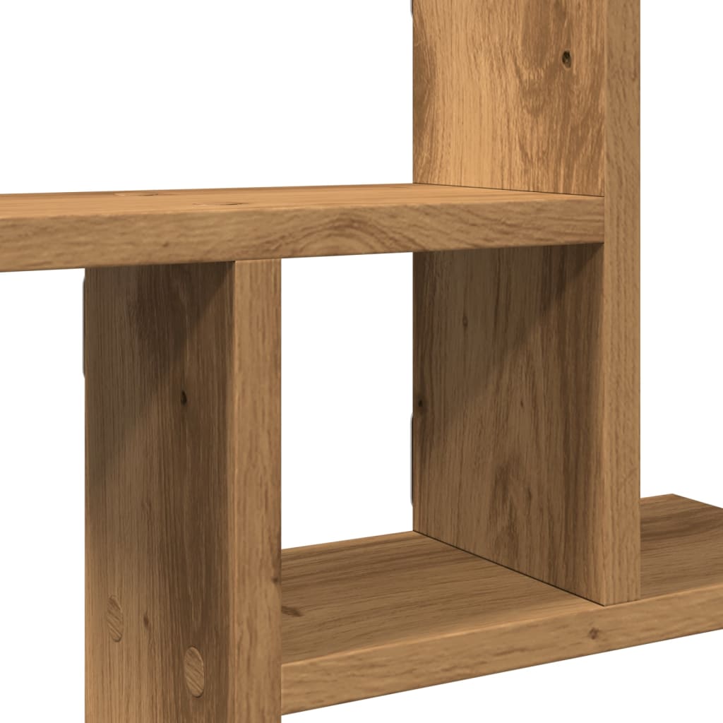 Vegghyller 2 stk artisan eik 38x12x38 cm konstruert tre