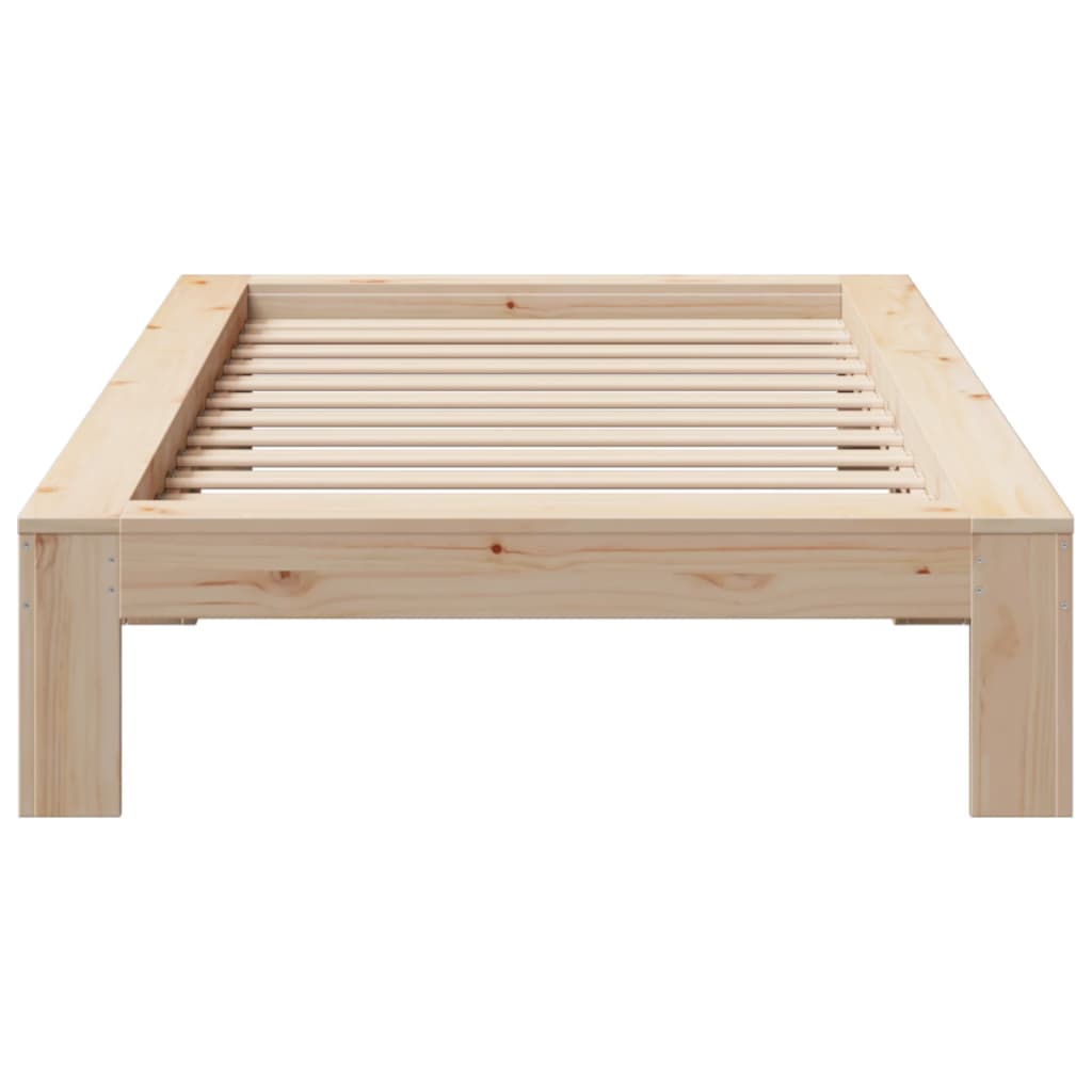 Sengeramme uten madrass 75x190 cm heltre furu