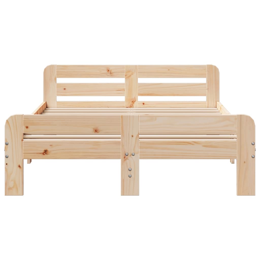 Sengeramme uten madrass 120x190 cm heltre furu