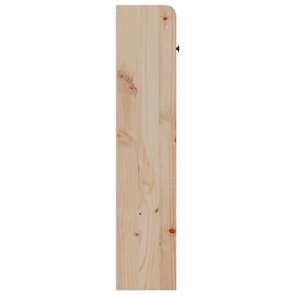 Hodegavl med oppbevaring 90 cm heltre furu