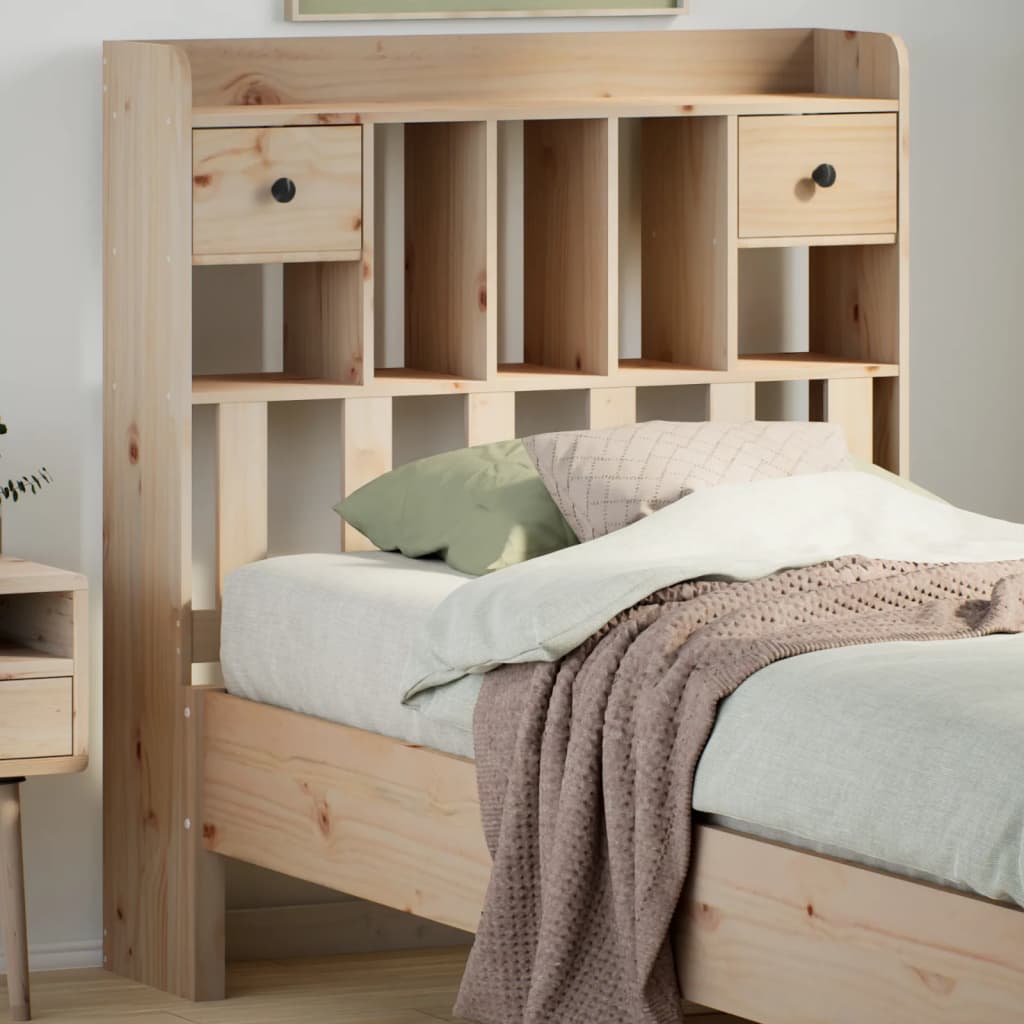Hodegavl med oppbevaring 90 cm heltre furu
