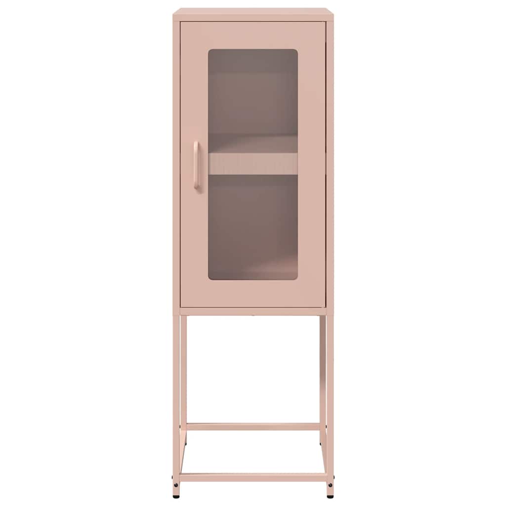 Skjenk Rosa 36x39x107 cm Kaldvalset Stål