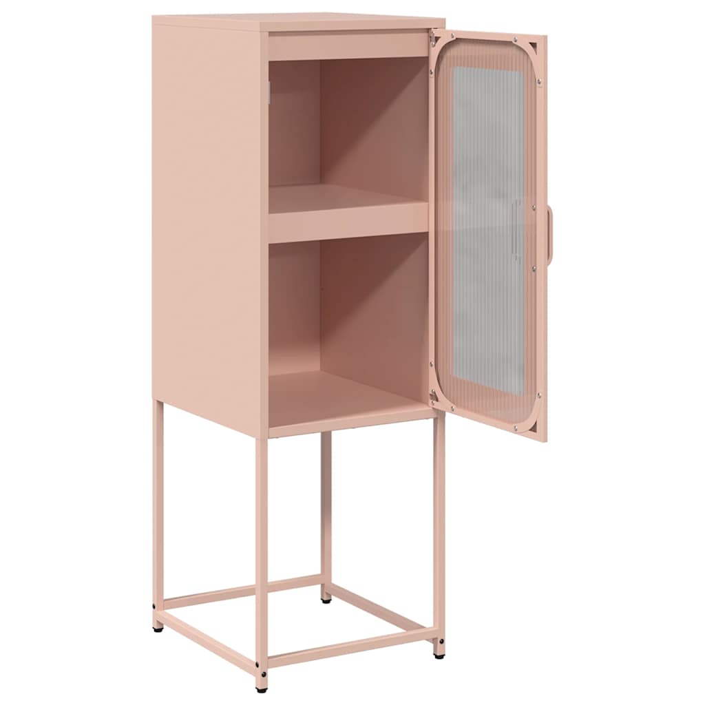 Skjenk Rosa 36x39x107 cm Kaldvalset Stål