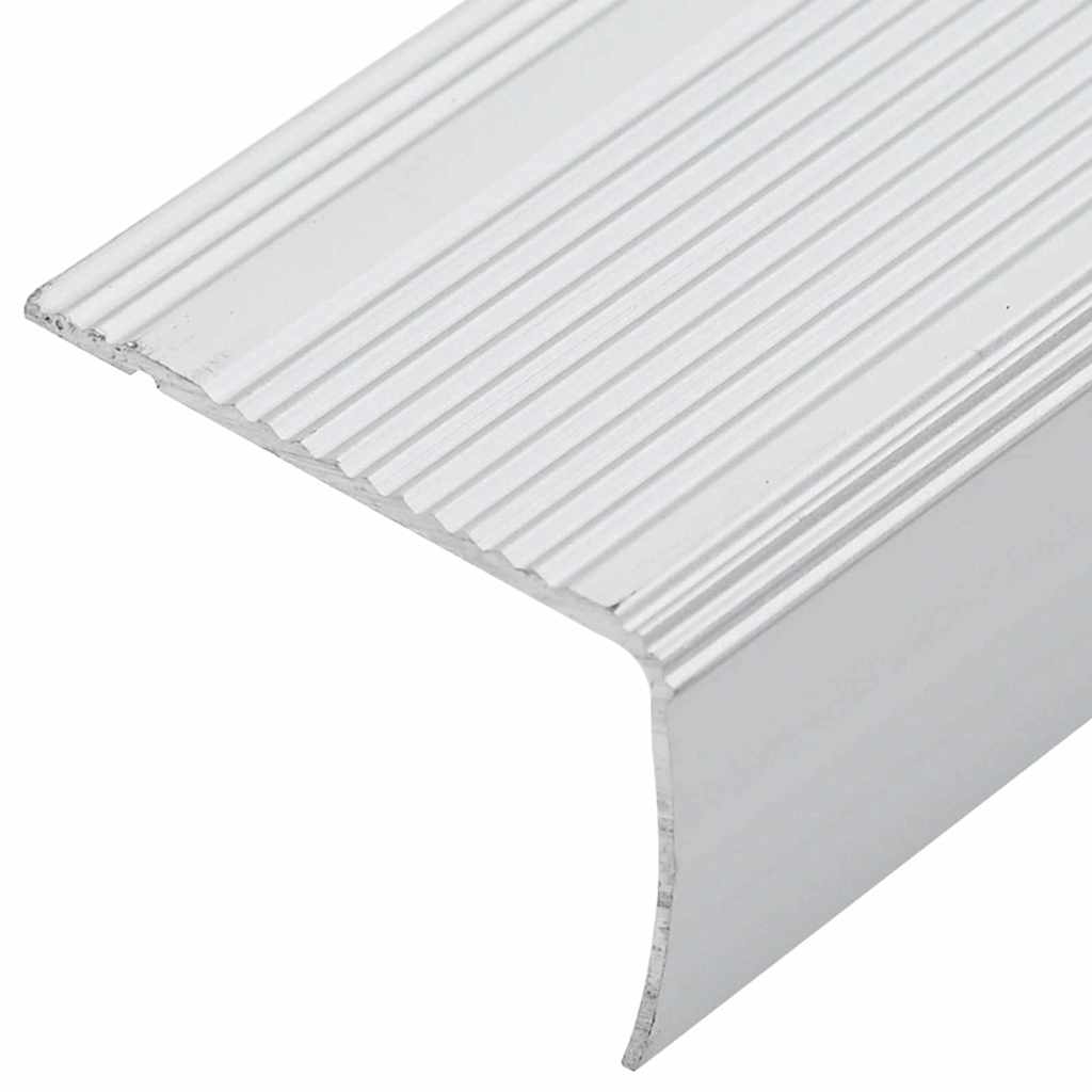 Trappeneser 10 pcs sølv 67 x 3 x 2 cm Aluminium