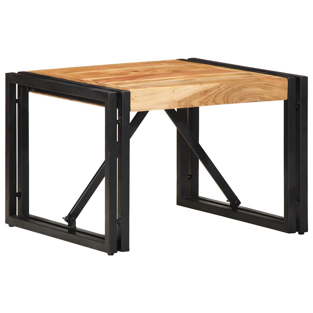 Salongbord 50x50x35 cm heltre acacia