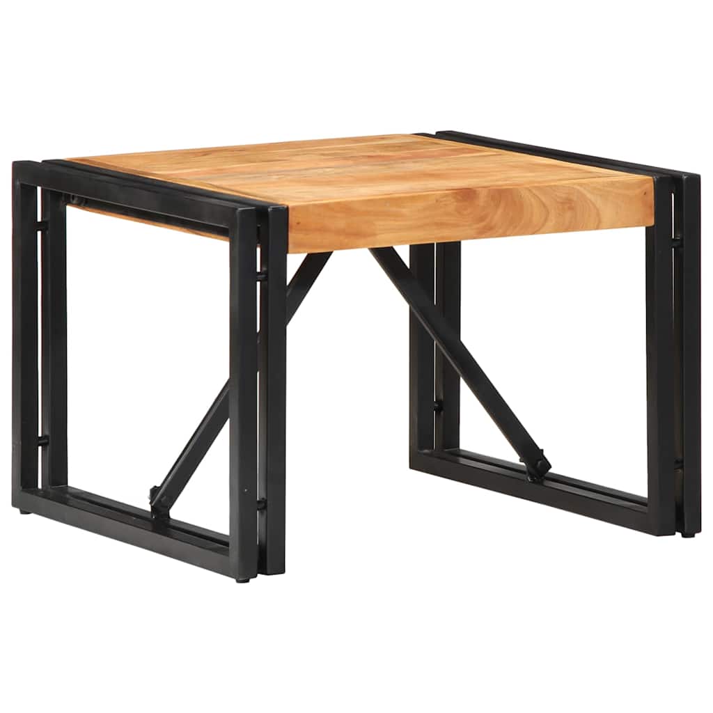 Salongbord 50x50x35 cm heltre acacia