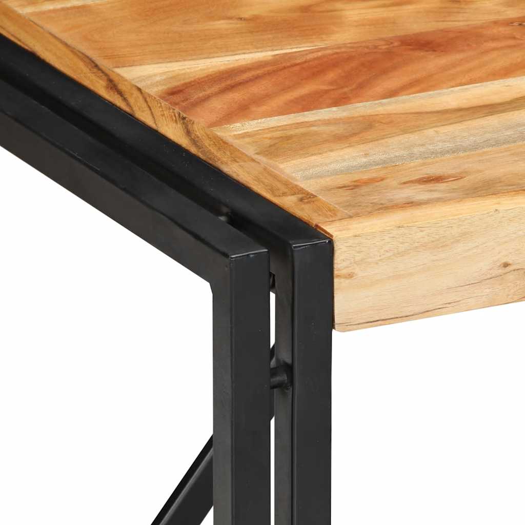 Salongbord 50x50x35 cm heltre acacia