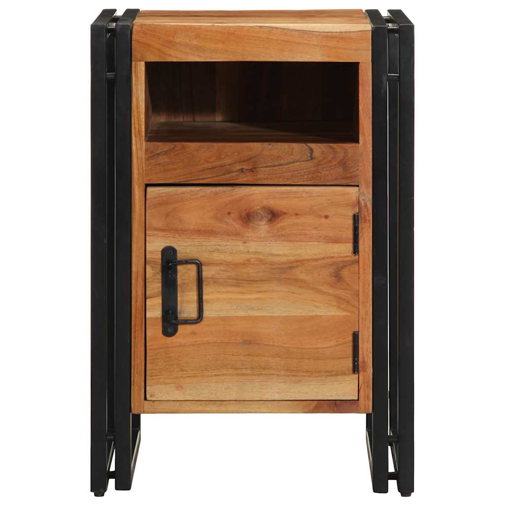 Nattbord 40x40x59 cm heltre akasie