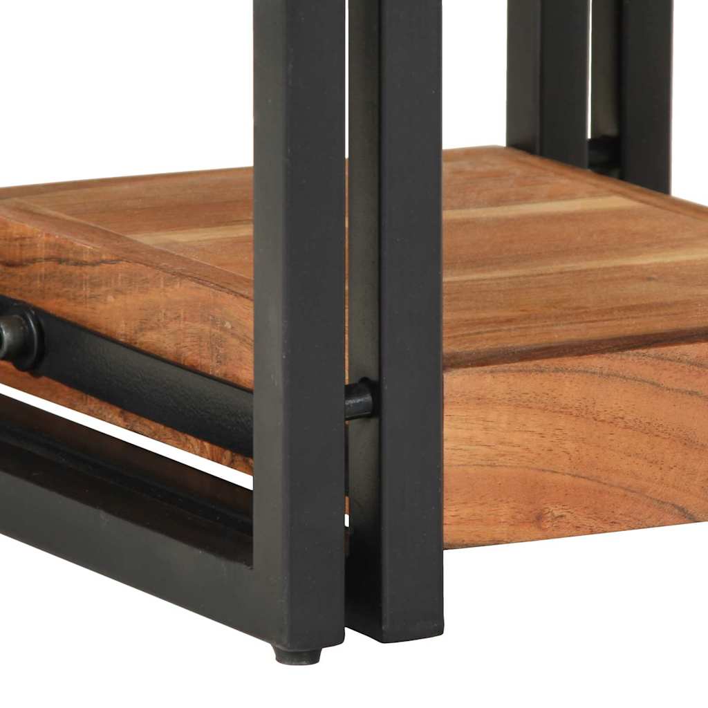 Nattbordskap 2 pcs Brun 30 x 30 x 40 cm Solid akasietre