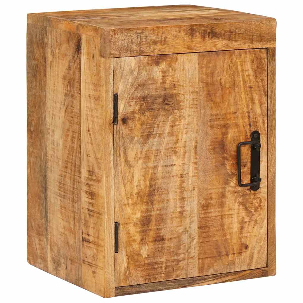 Nattbord 2 pcs Brun 35 x 33 x 48 cm Massiv mango tre