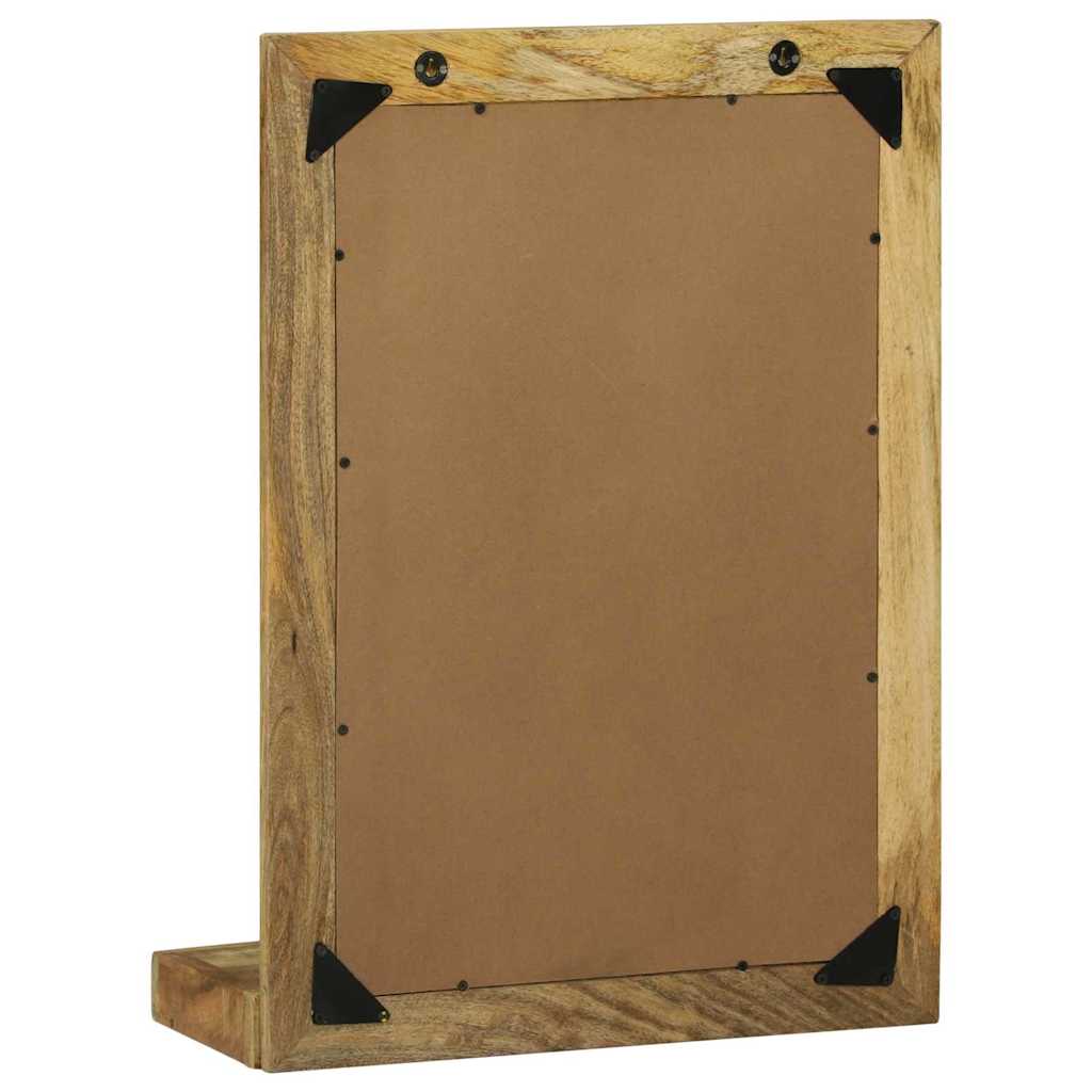 Baderomsspeil Rektangulær Brun 50 x 22 x 70 cm Massiv mango tre