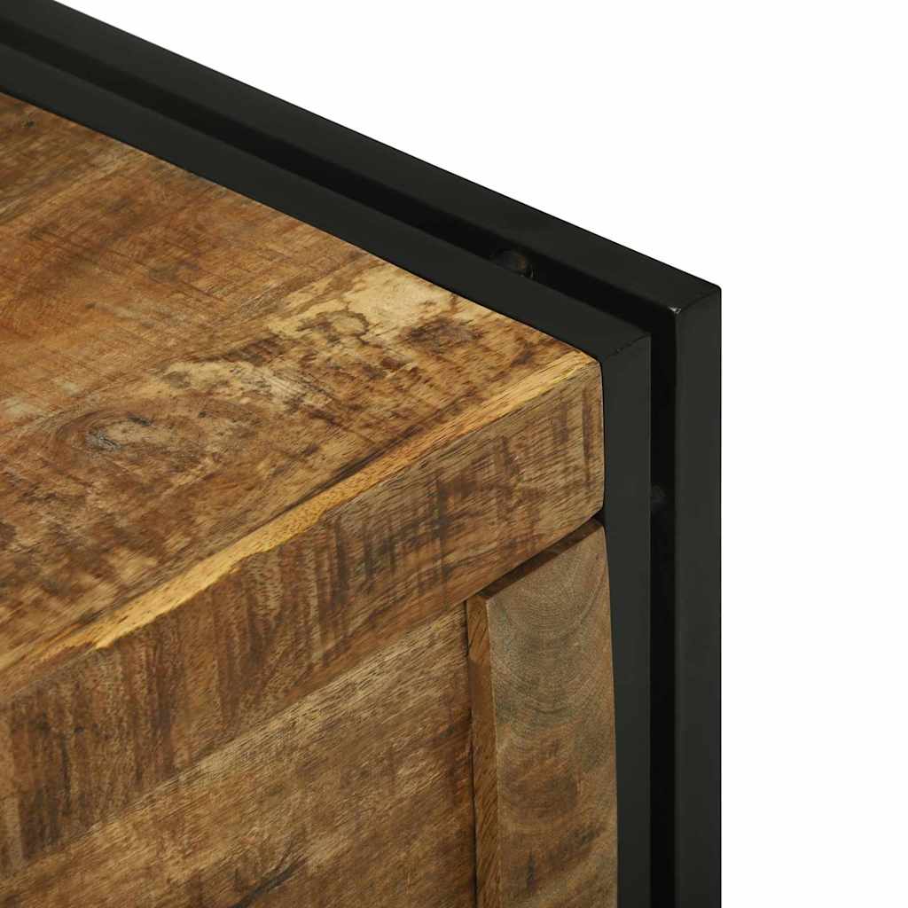 Lagringsboks Brun og svart 60 x 40 x 41 cm Massiv mango tre