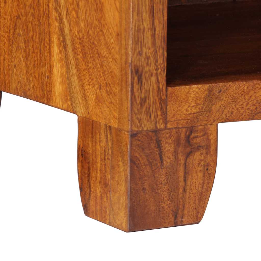 Nattbord 2 stk 40x35x45 cm heltre akasie
