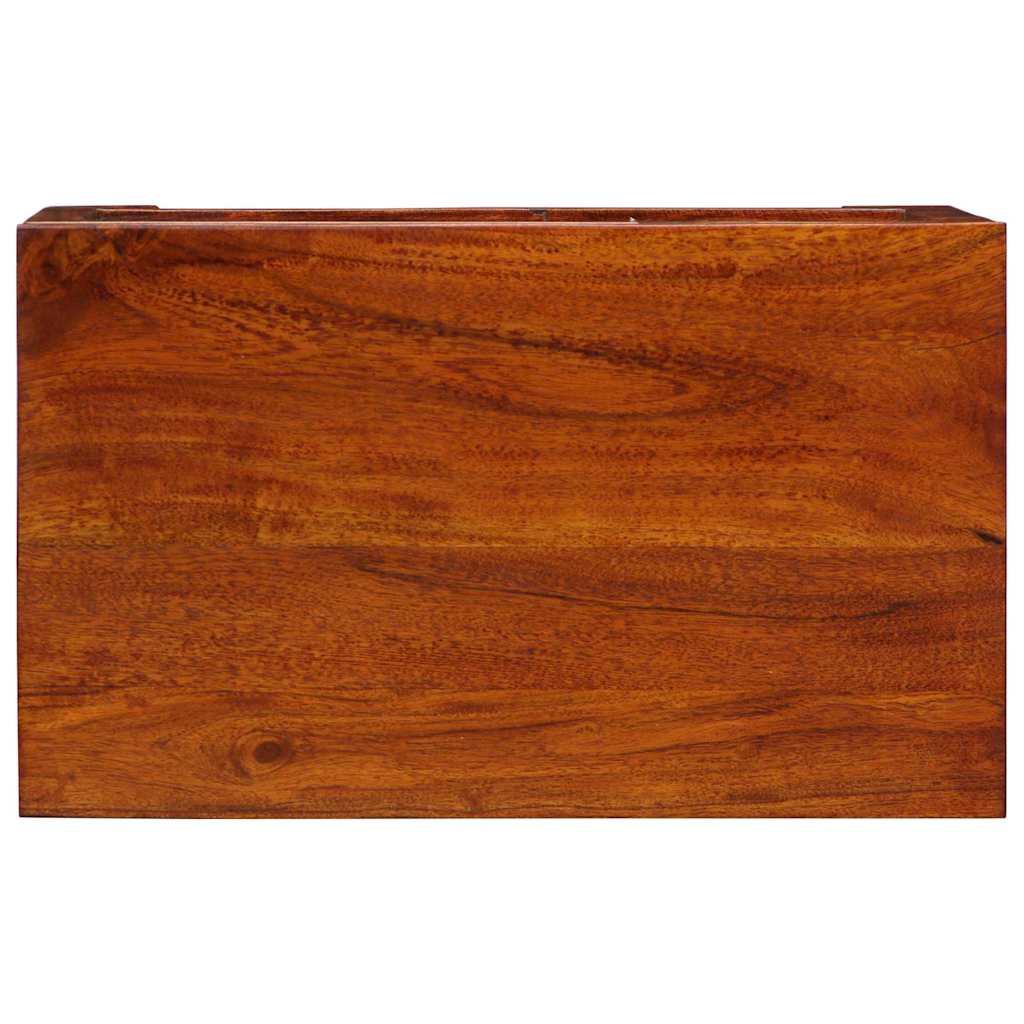 Lagringsboks Flerfarget 50 x 30 x 40 cm heltre akasie