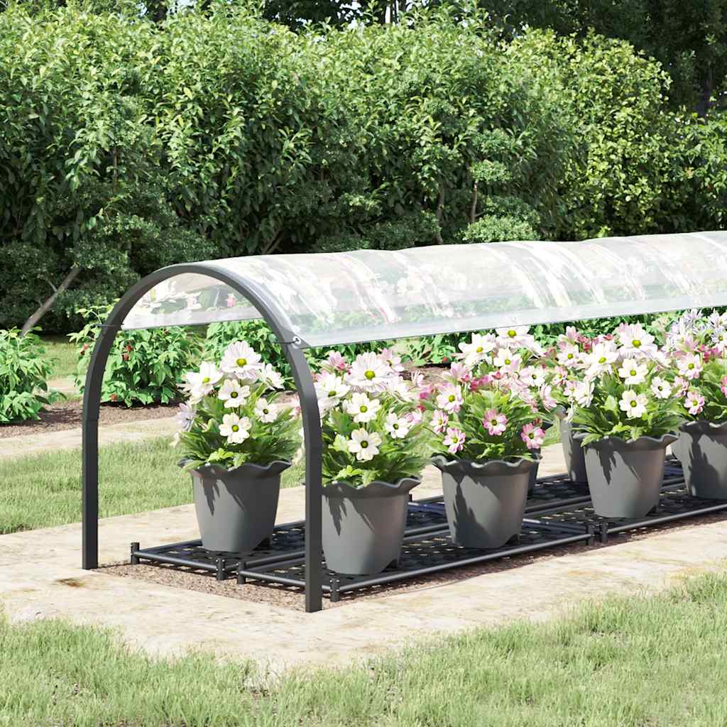 Klar presenning med maljer 1x5 m polyetylen