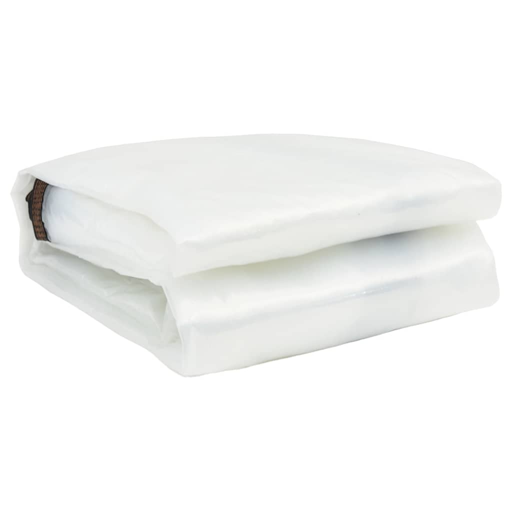 Klar presenning med maljer 5x12 m polyetylen