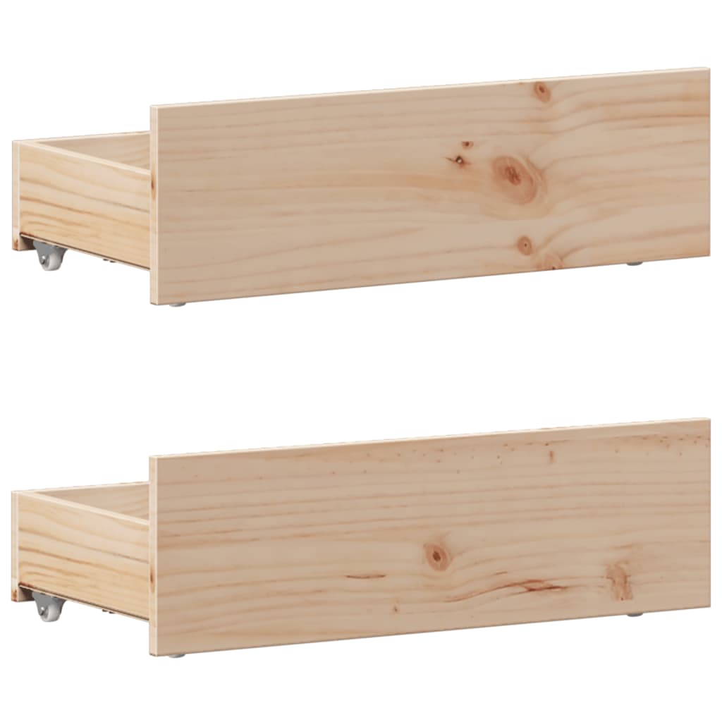 Sengeramme uten madrass med hodegavl 75x190 cm heltre furu